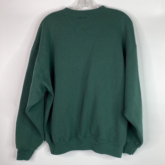 Vintage H.L. Miller Gold San Fransisco Green Crewneck Sweatshirt Size XL Grunge - Picture 2 of 7